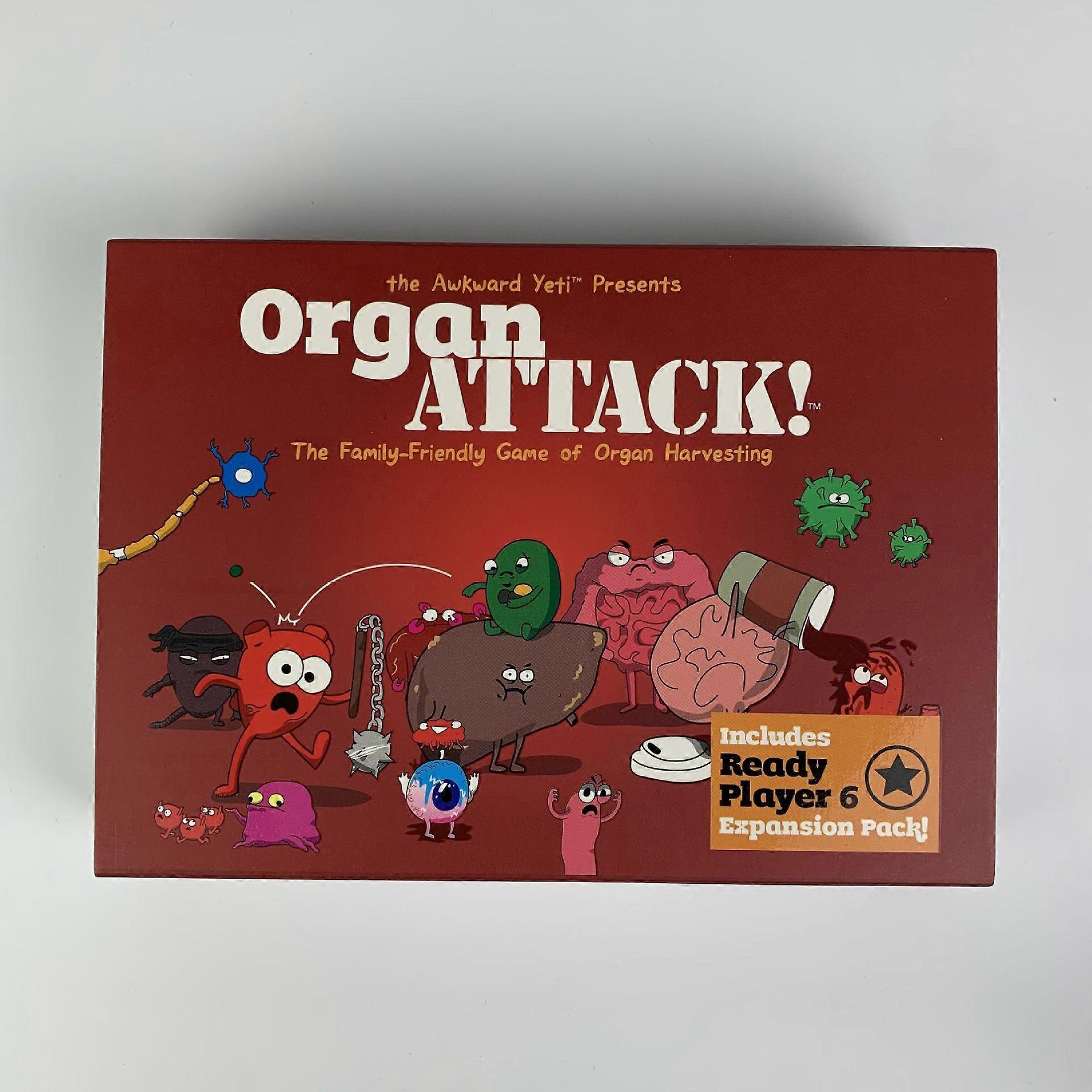 Organ Attack (a board game/card game)