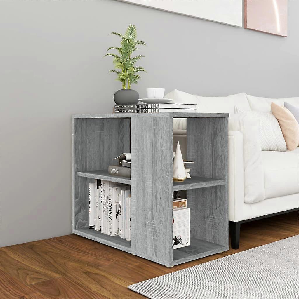 Side Table Grey Sonoma 60x30x50 cm Engineered Wood