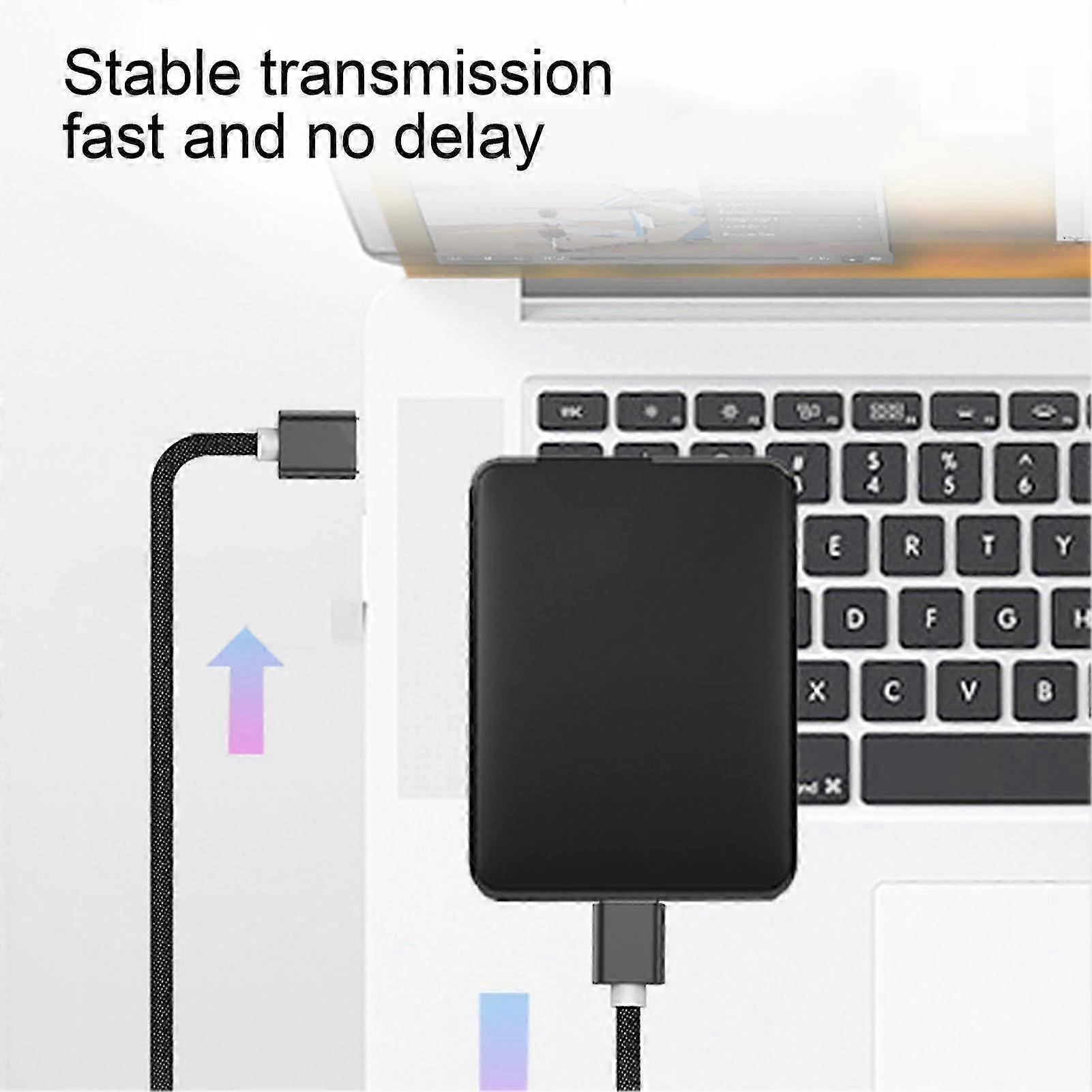 2A Super Speed Dual-head USB2.0 Male to Male Data Extension Cable Cord for Mobile Hard Disk Computer