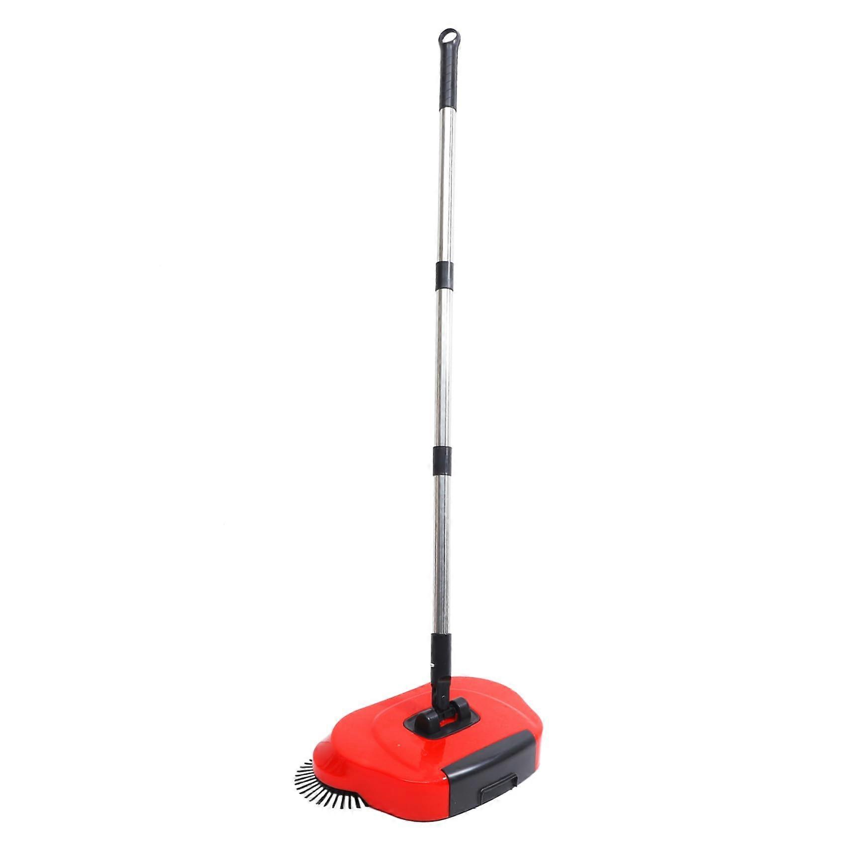 360° Rotating Floor Sweeper Broom and Dustpan Set for Carpet and Hardwood Cleaning