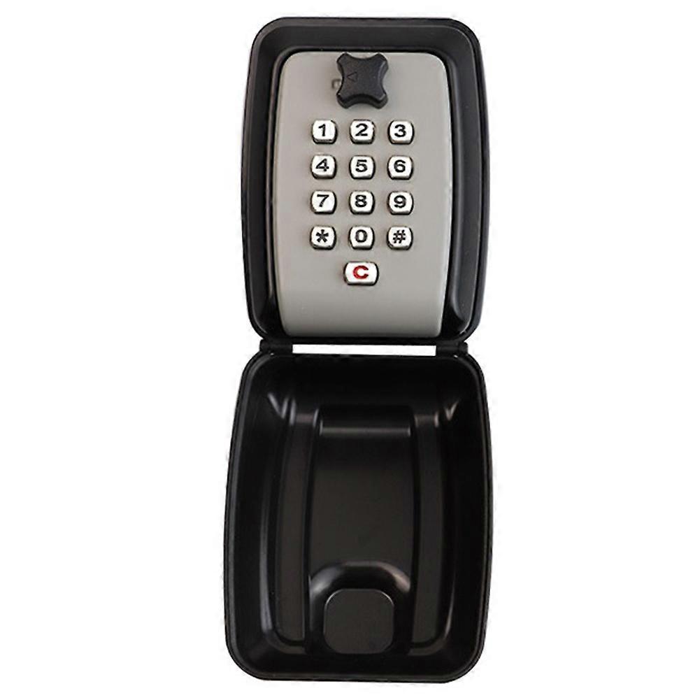 Key Box Wall Mounted Key Box Secure Waterproof Outdoor Key Box with 12 Code Rustproof Weatherproof