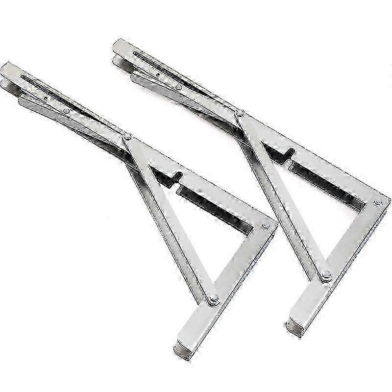 250mm Folding BracketStainless Steel Foldable Console BracketWall Shelf Bracket