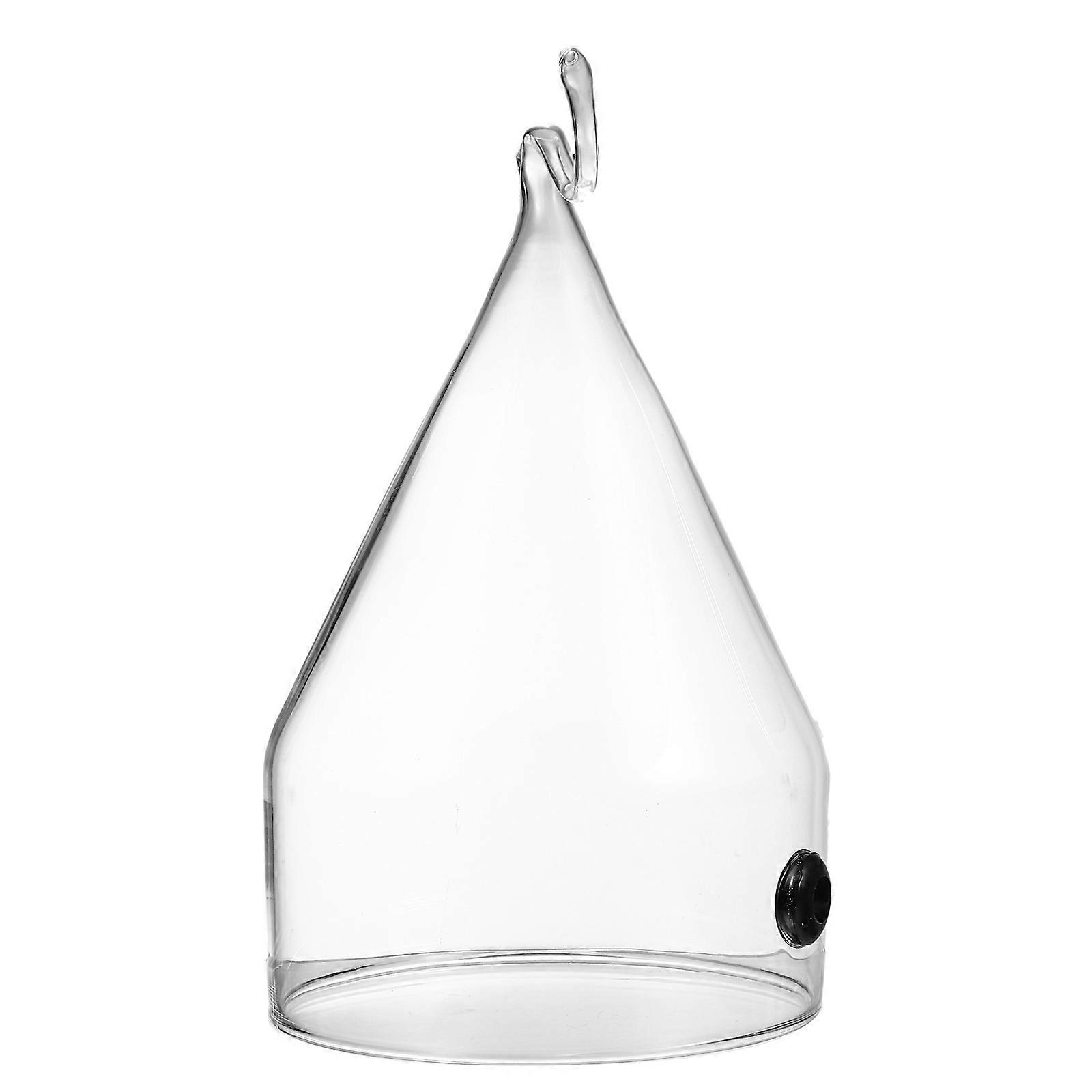 1 Pc Glass Cake Bread Display Cover Dessert Practical Dish Cover (Transparent)