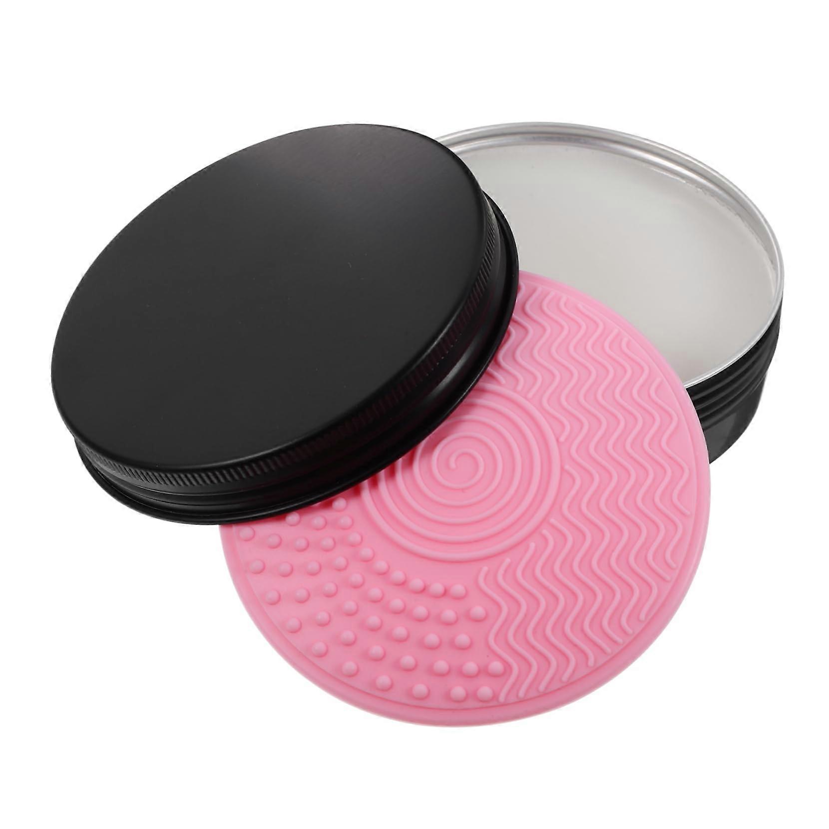 Makeup Brush Cleaner Soap Black Solid for Deep Cleaning Cosmetic Brushes and Sponges