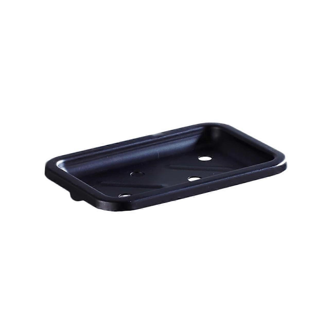 Aluminum Wall Mounted Soap Holder with Drainage for Bathroom Kitchen Laundry Rustproof SpaceSaving Organizer