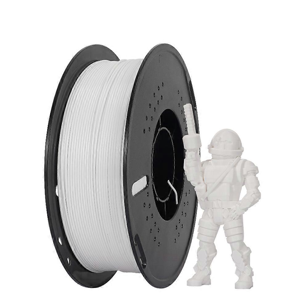1.75mm High Speed PETG 3D Printer Filament 1kg Spool, Accuracy ±0.02mm, White for Most FDM 3D Printers