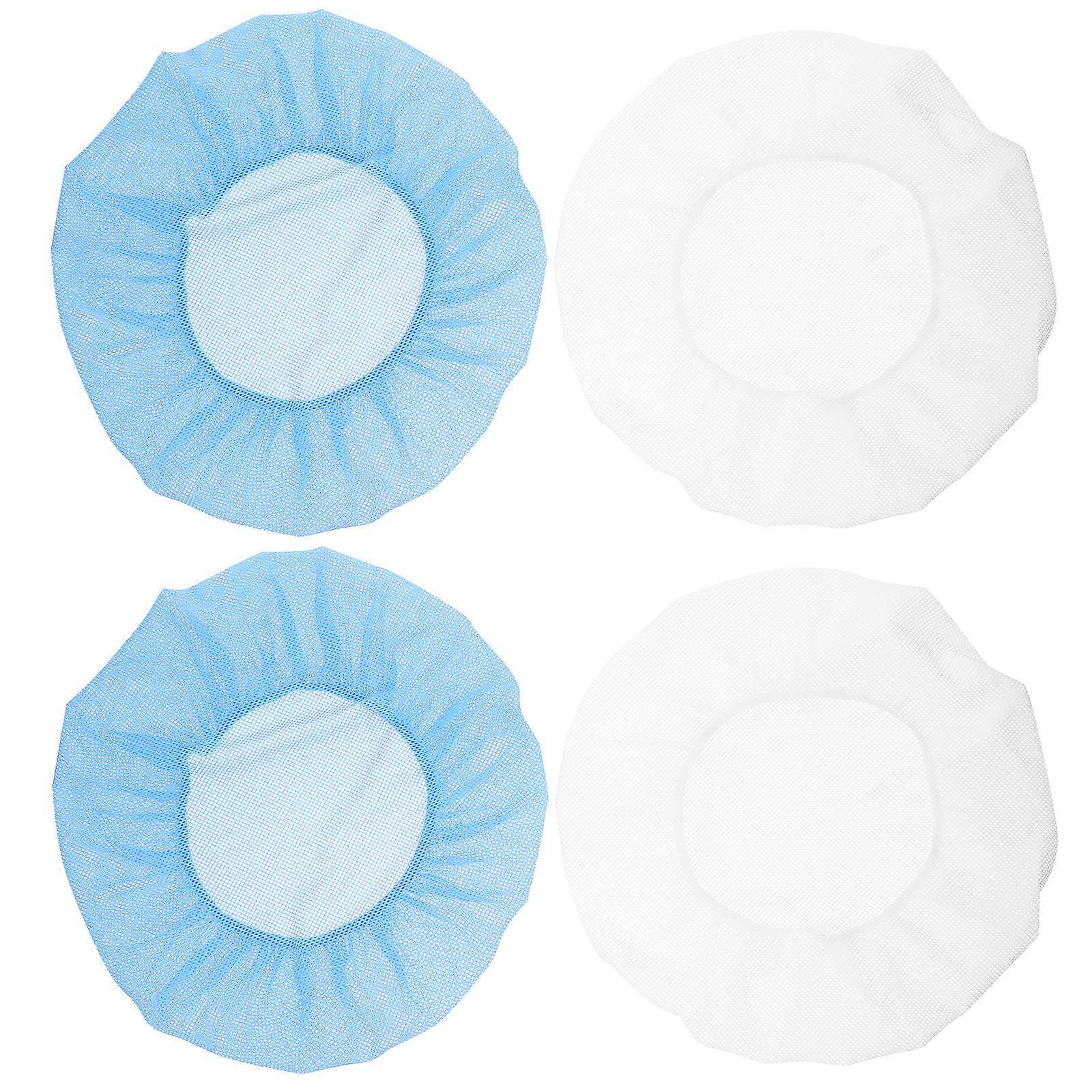 Food Service Mesh Cooking Cap for Work 4Pcs Assorted