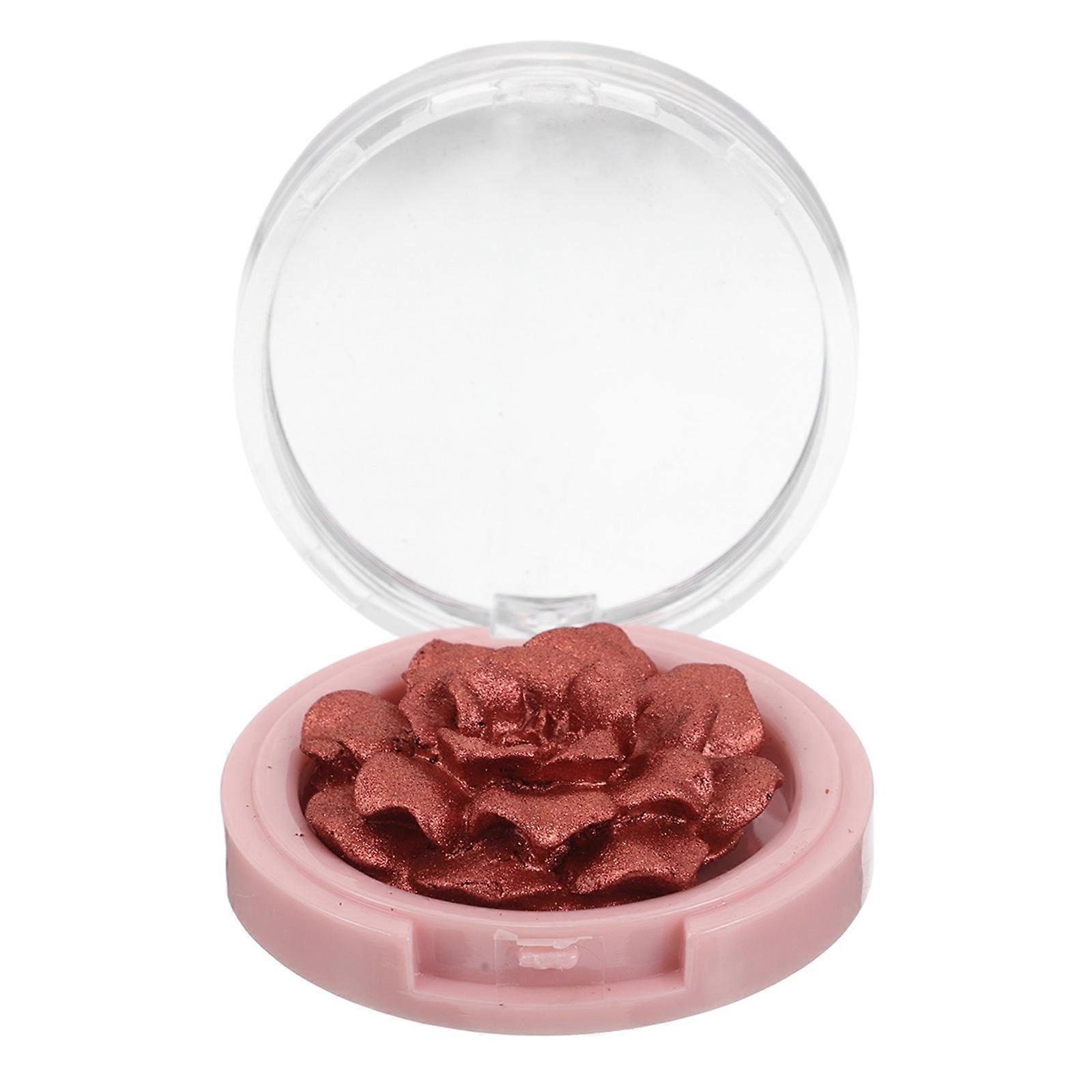 Highlighter Powder for Makeup Use Face Cheek 3D Rose Sculpted Glow
