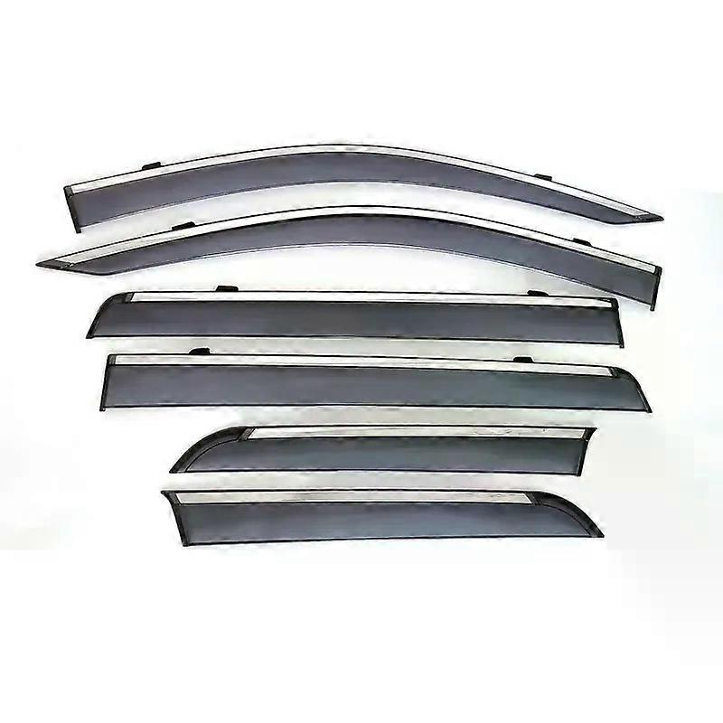 Apply For Nissan Paladin/Terra 2023 2024 Door Window Visor Rain Guards Weather Shield Vent Deflectors