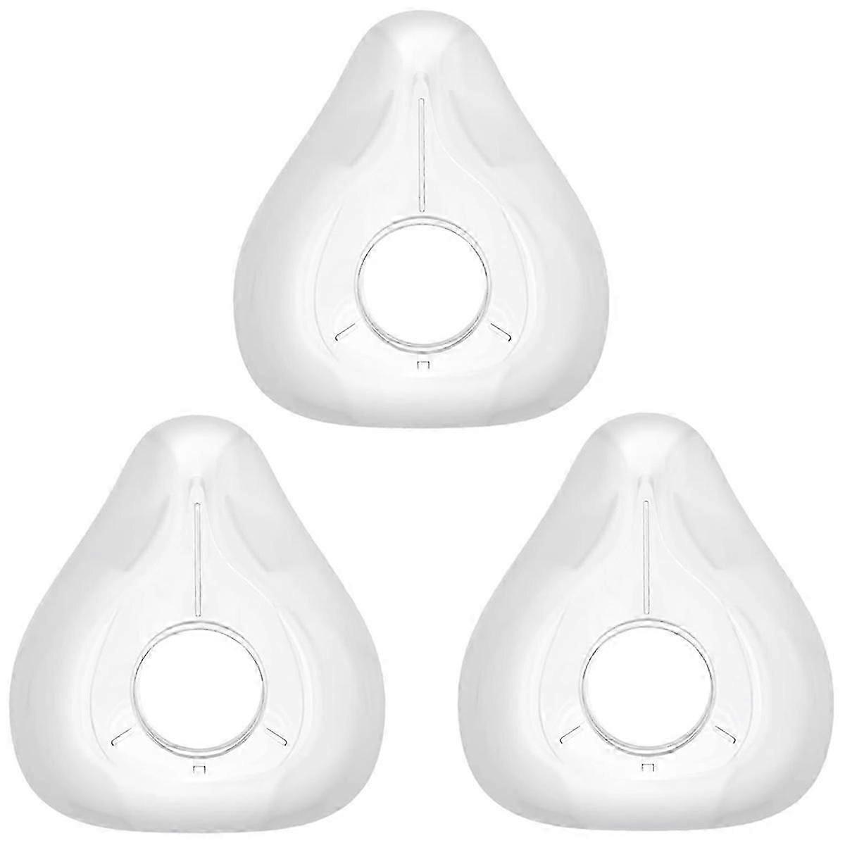 3pcs Replacement Cushion for - Mask Cushions for F20 Frame - Ventilator Mask Accessories for Full Face Masks L