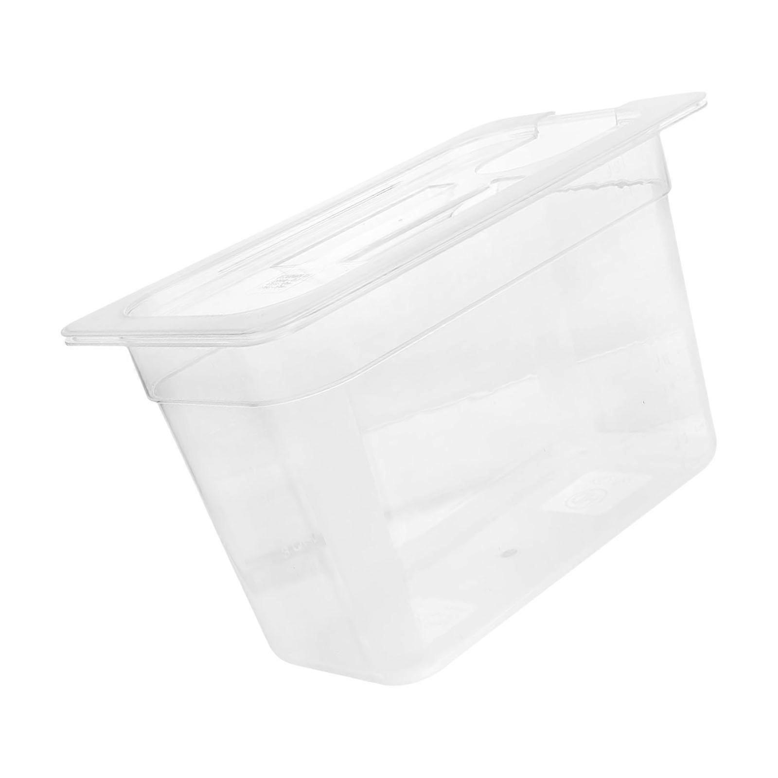 Spacious 6L Low Temperature Slow Cooker Container for Professional Cooks Large Capacity Plastic Sous Vide Water Tank  Small