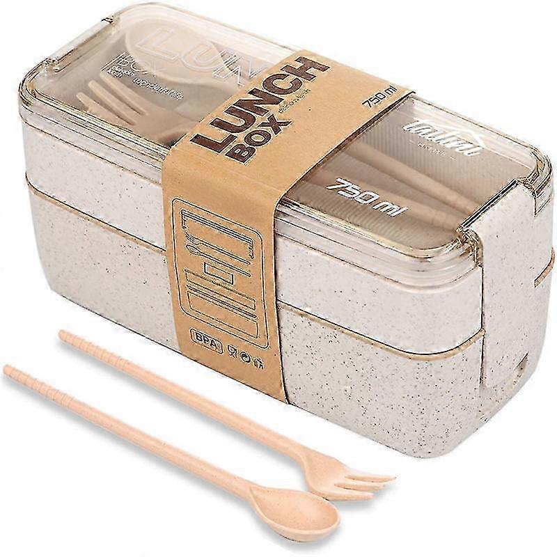 Lunch Container for Kids Bento Box, Microwave Safe and Leakproof Set