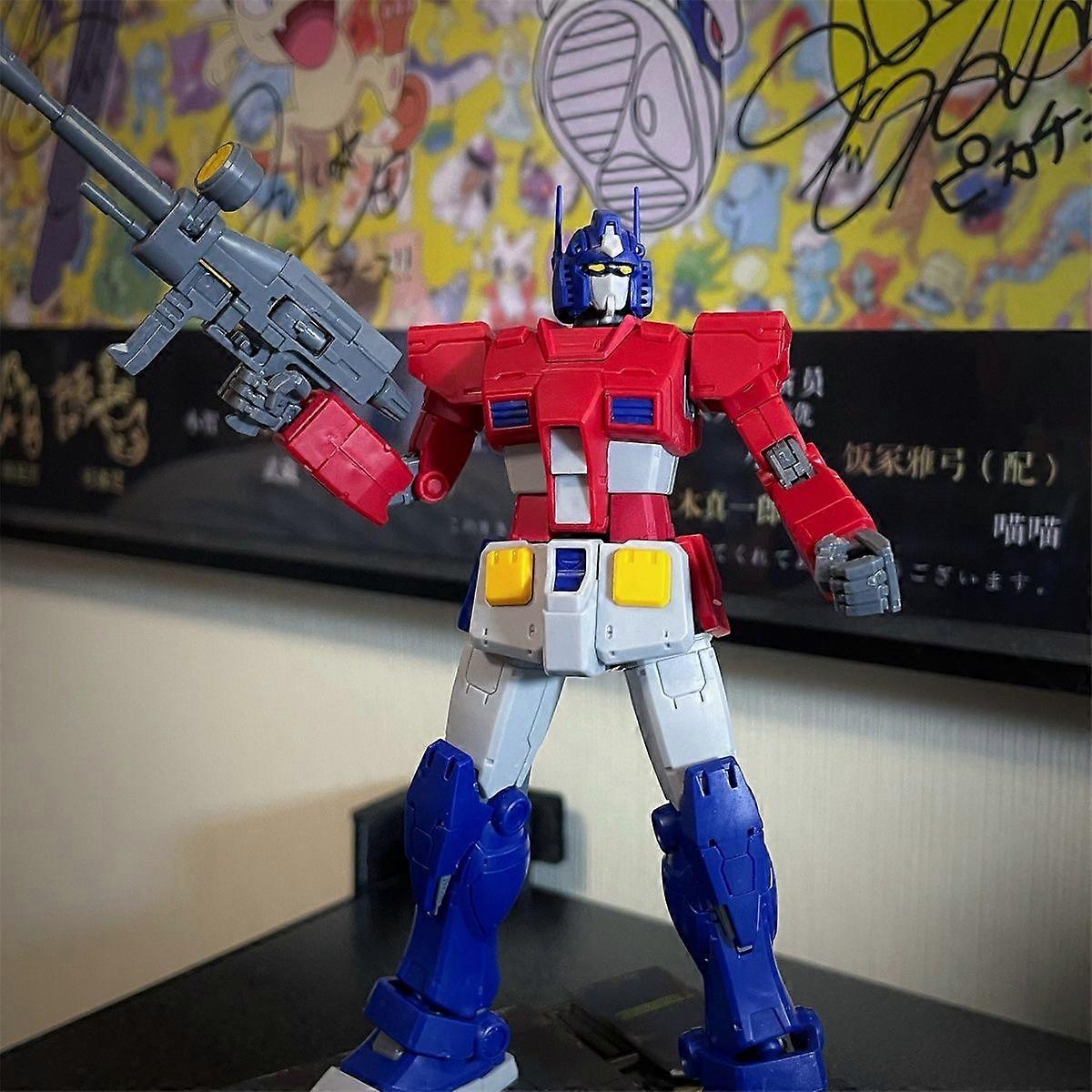 012 Gto Mark Rabbit Warring Assembly Optimus Color Scheme Rx-78-2 Hg 1/144 Assemble The Model Action Figures Decorative Toy Gift