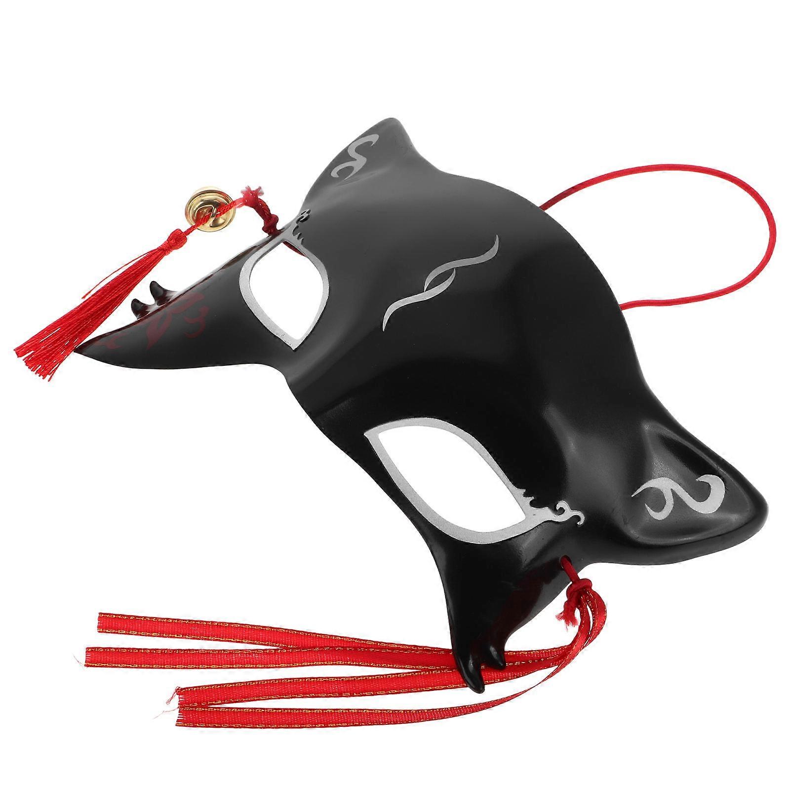 Japanese Mask for Cosplay Half Face Use