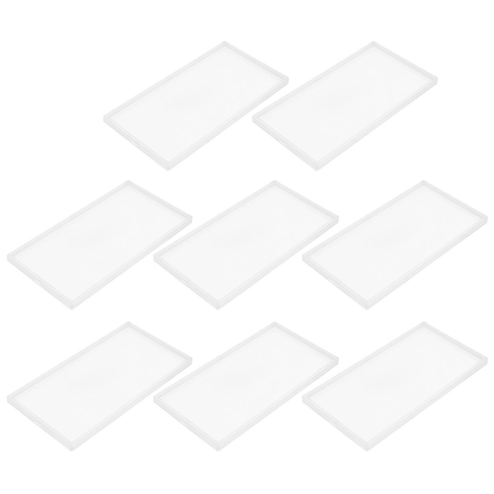 Plastic Banknotes Case for Storage Use with 8Pcs Transparent Holders