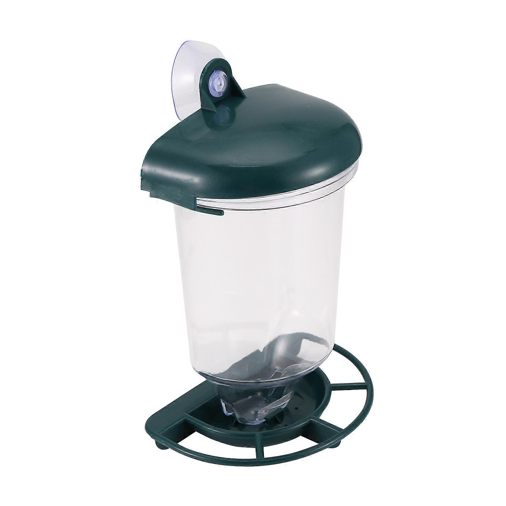 Window Bird Feeder with Suction Cup, Removable Backyard From House