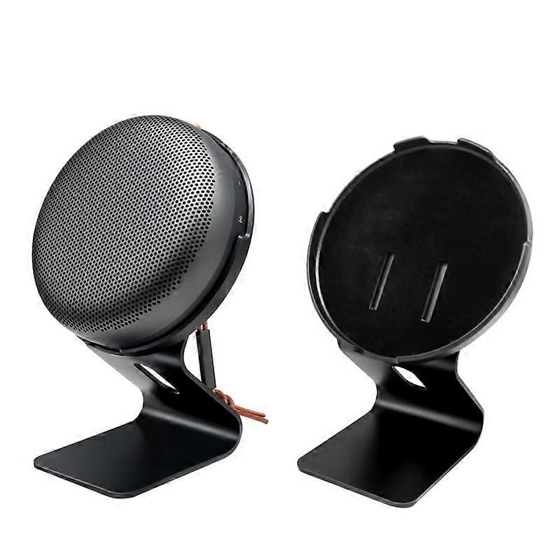 Black Aluminum Stand with Adjustable Tilt and AntiSlip Base for 2nd Gen Beosound A1 Bang and Olufsen Speaker