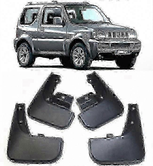 Genuine Front Rear Splash Guards Mud Flaps For 2005-2016 Jimny-JJ
