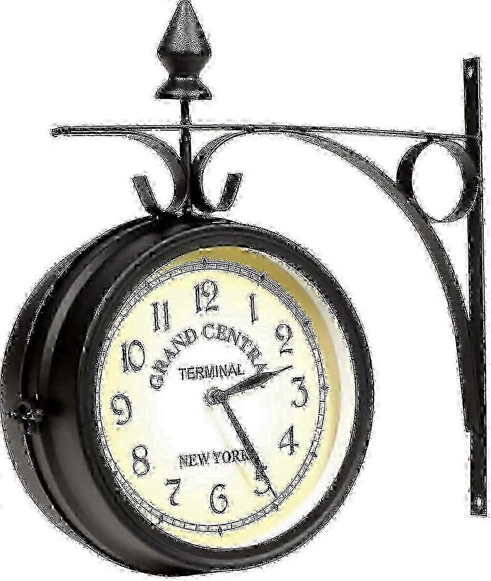 Reversible Time Clock for Grand Central Terminal Themed Home Decor