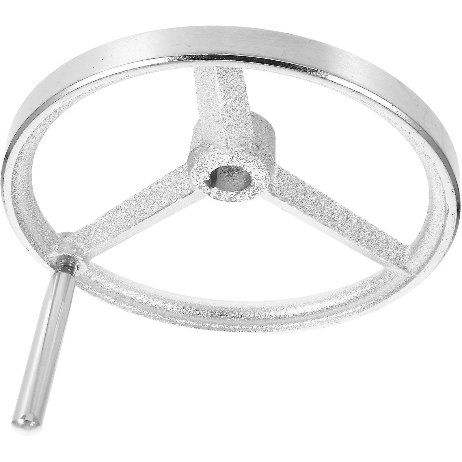 Revolving Hand Wheel for Replace 1Set Durable Silver Accessory