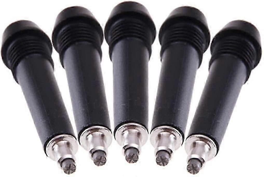 5-pack, Replacement Trekking Pole Tips Fit Most Standard Trekking Poles
