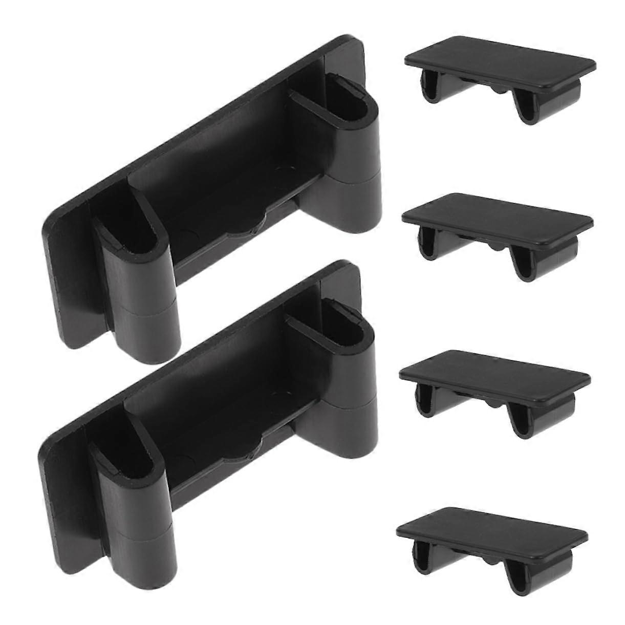 6pcs Waterproof Rocker Switch Panel Covers with Toggle Switch Protective Mounting Plate for Automotive and Marine