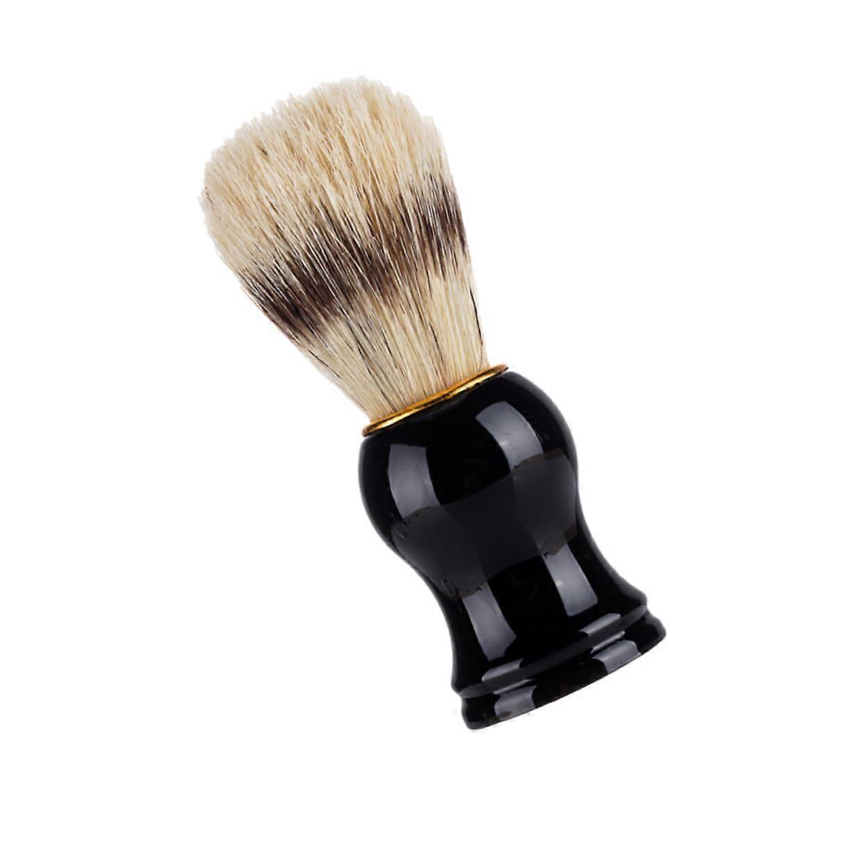 Boar Bristle Beard Brush for Men with Ergonomic Smooth Handle, Gentle Skin Safe Grooming Tool
