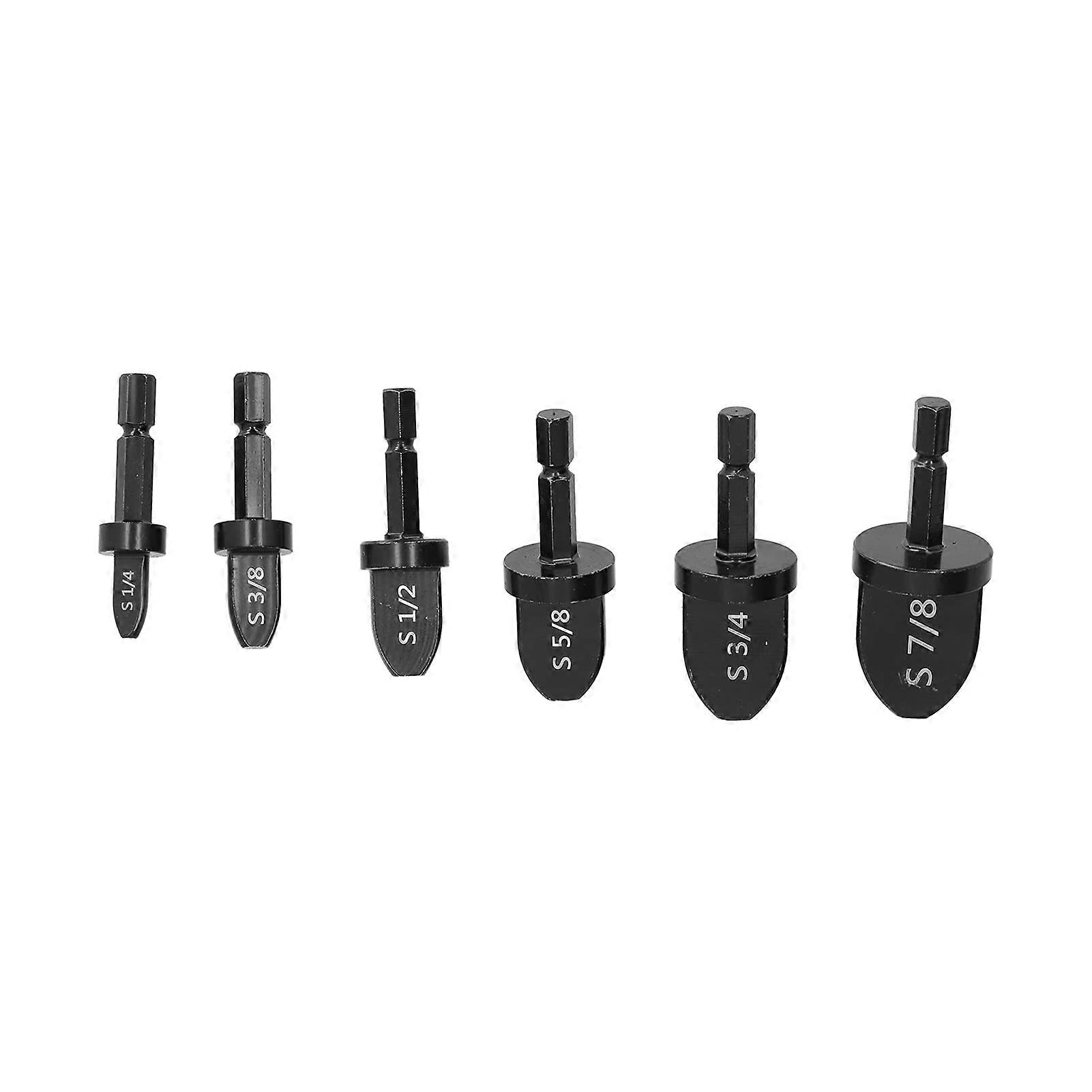 Copper Pipe Expander Set 6PCS Hex Handle Tube Expanding Tool for HVAC and AC Installation