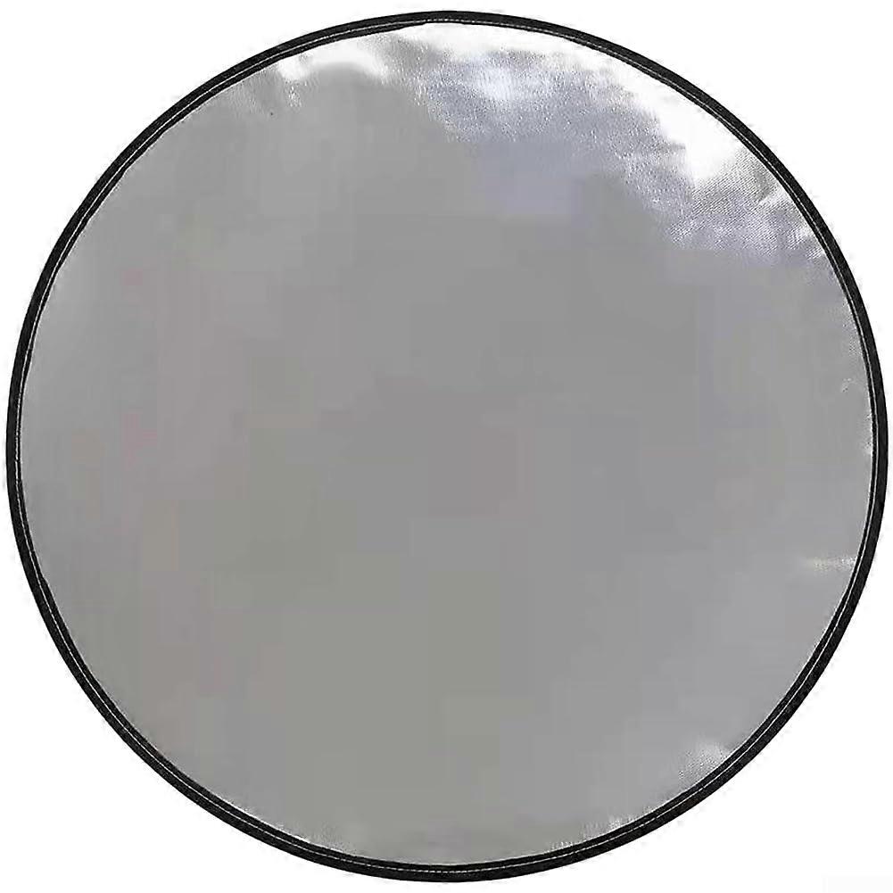 Fireproof BBQ Mat 11in Gray  Temp Resistant Grill Mat for Deck and Patio Protection