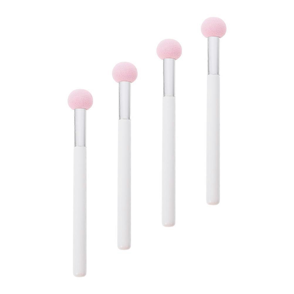 Detail Makeup Sponges Concealer Sponge Head for Makeup Using 4Pcs White Set