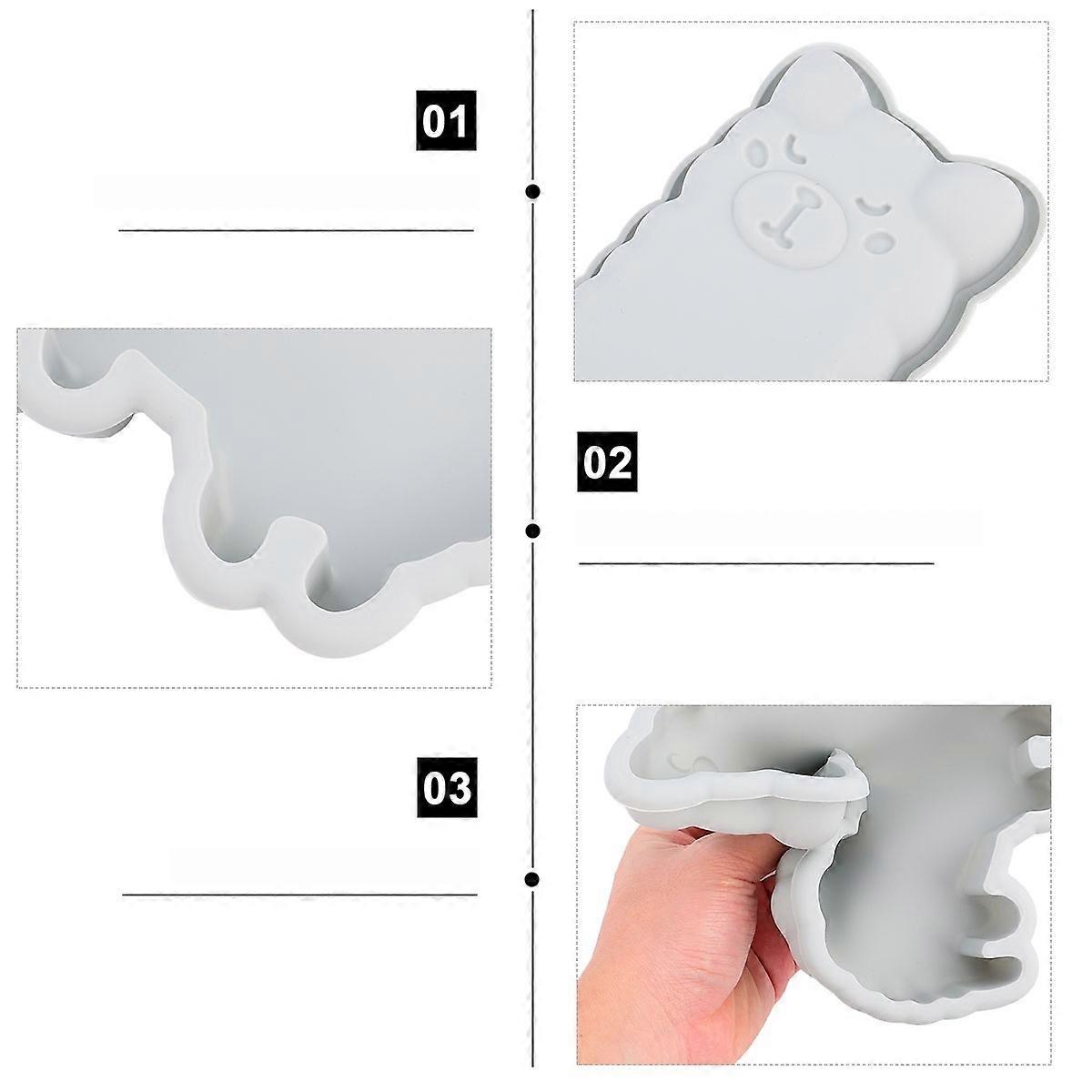Cartoon Alpaca Shape Cake Mold Silicone Baking Mold for Kitchen 2Pcs