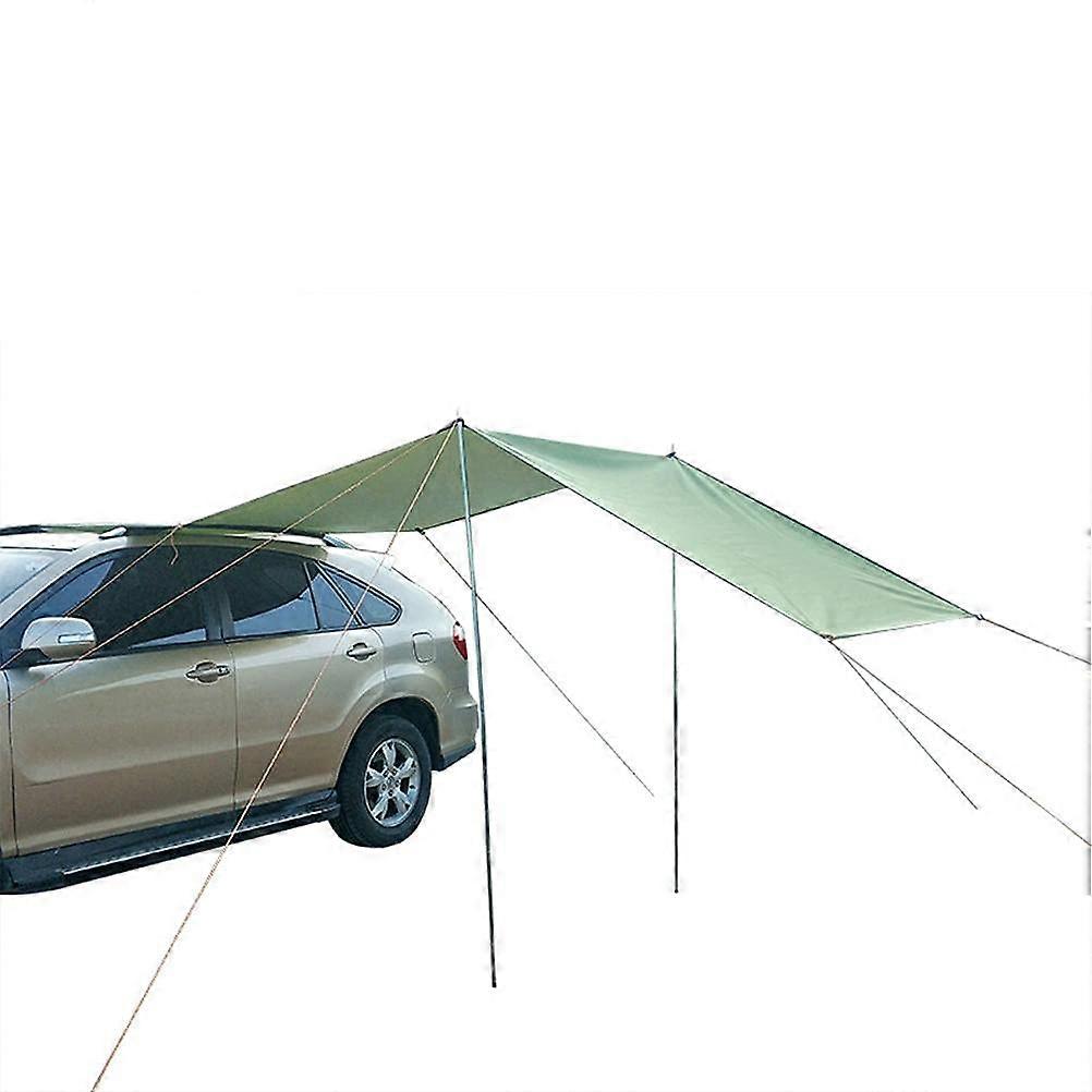 Waterproof Camper Van Awning with Quick Setup, Foldable Oxford Fabric Canopy for Car Camping