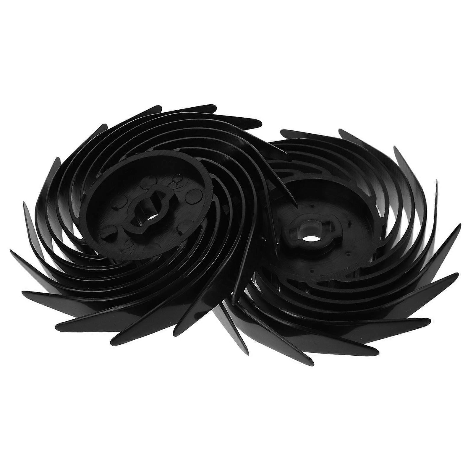 Cash Counting Machine Accessories Plastic Wheel for Currency Counting 2Pcs