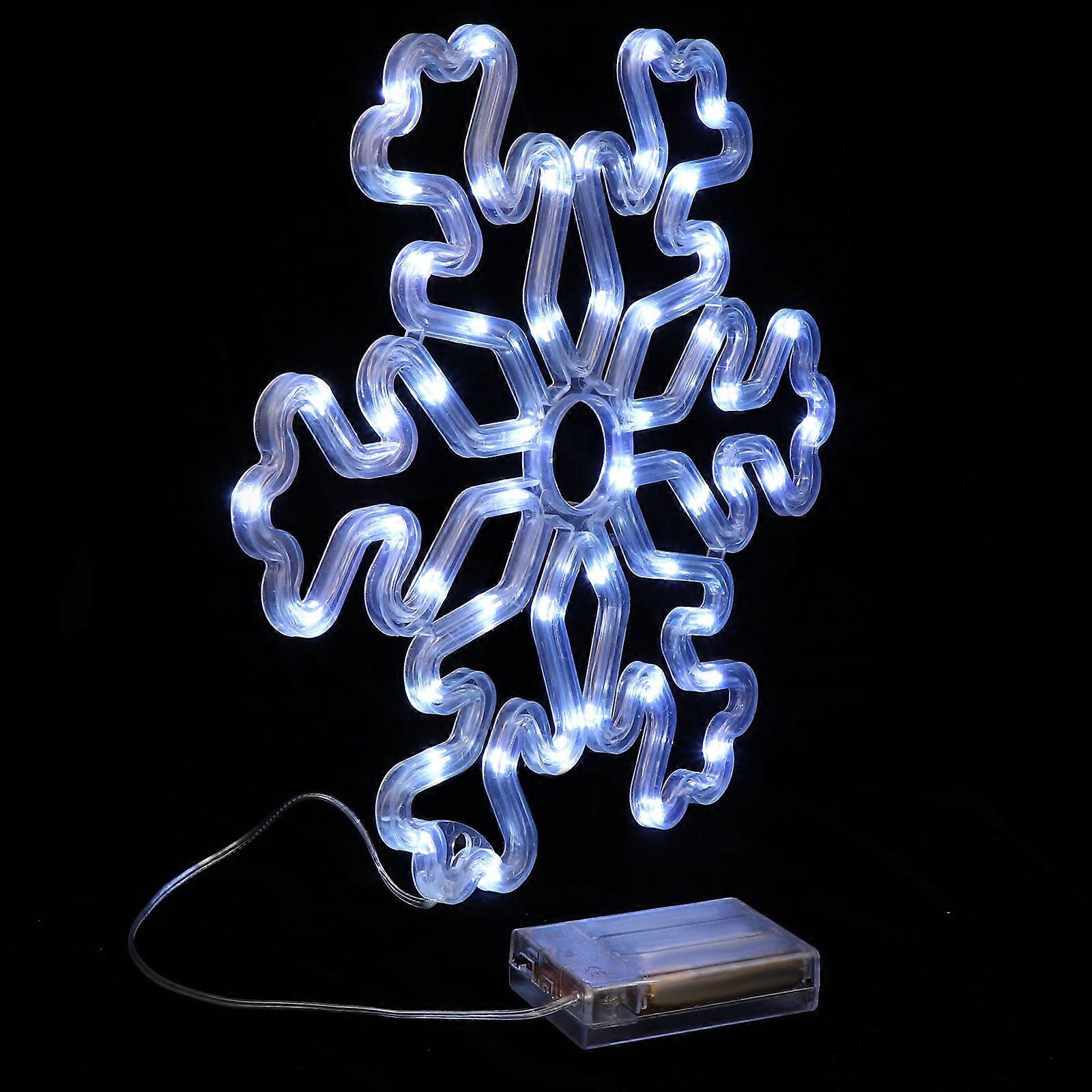 Creative Snowflake Modeling Light for Xmas Decorative Night Light 1Pcs