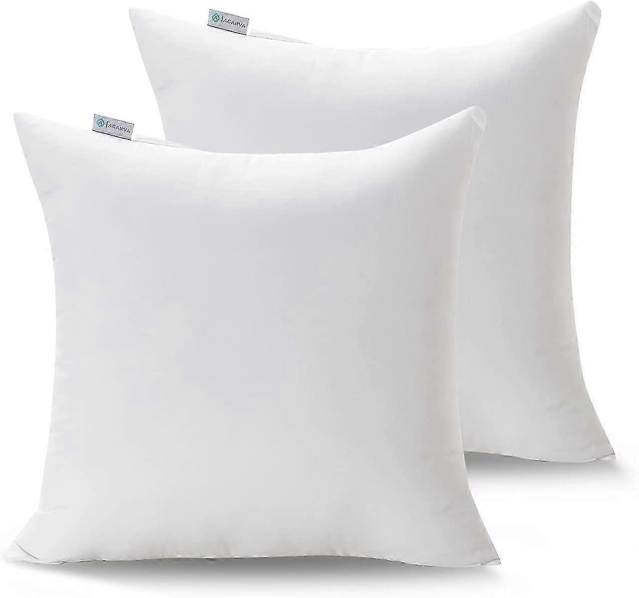 2 Pack Throw Inserts Soft Polyester Microfiber Filled Decorative Stuffer for Sofa 2 Count 2025