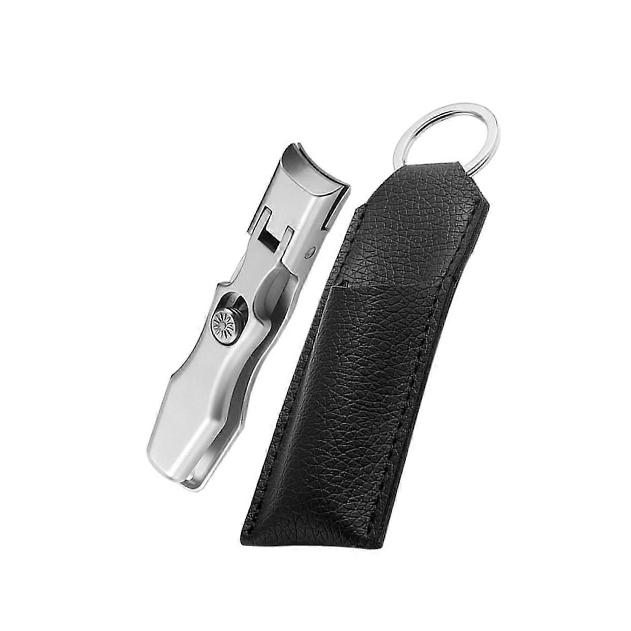 Stainless Steel SelfLocking Nail Clippers with Precise Cutting Edges, Ergonomic Grip, Foldable Handle