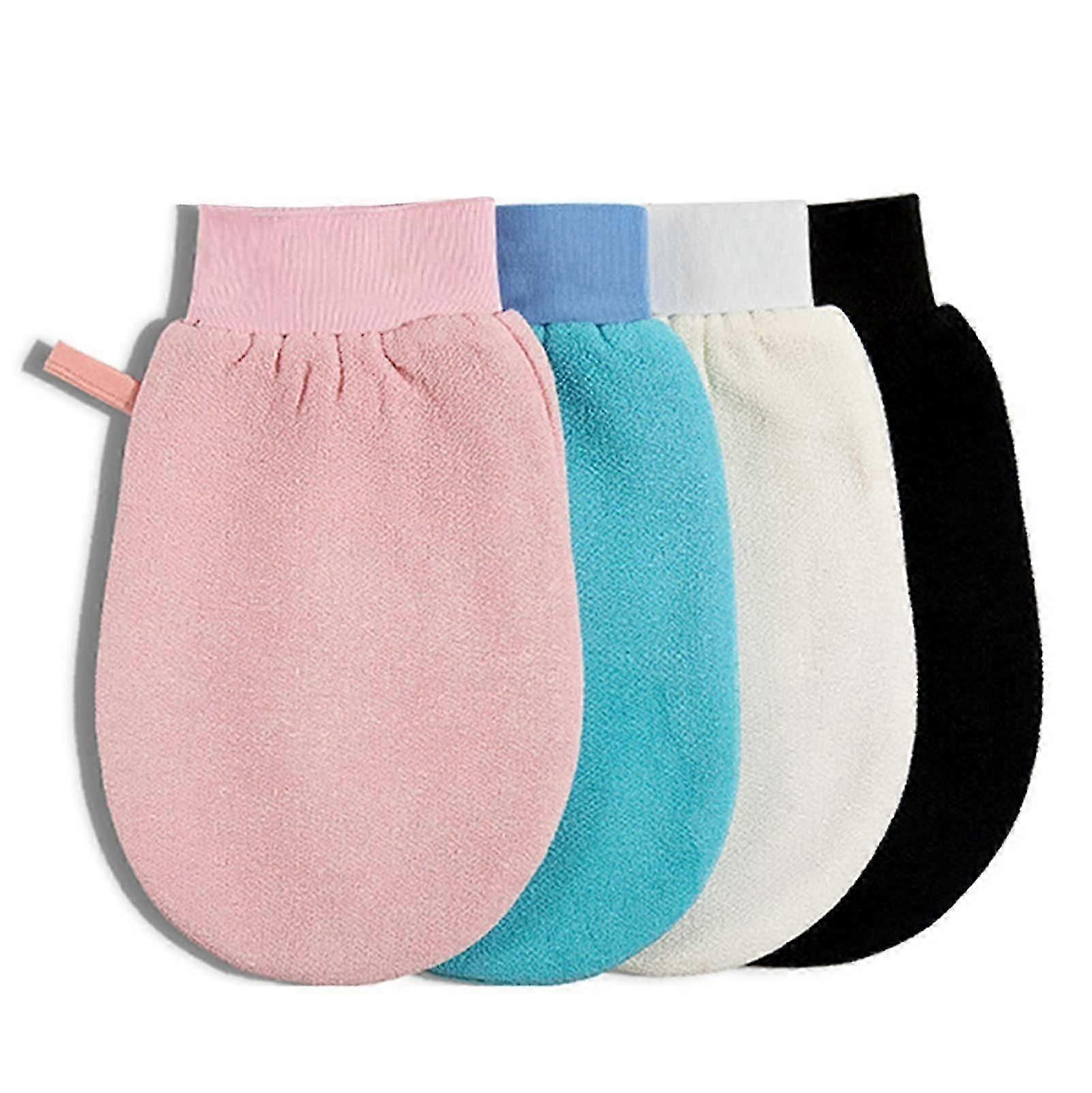 Exfoliating bath mitt