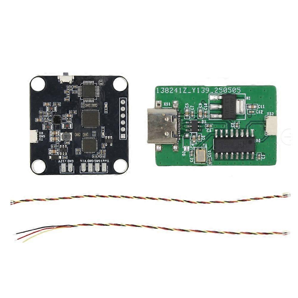 2 in 1 FPV Video Scrambler Analog Video Encryption and Decryption Board with USB to UART Module