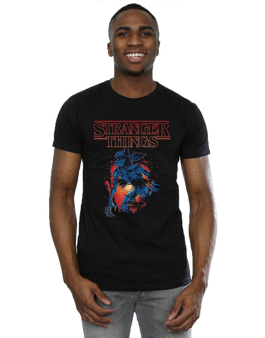 Netflix Męska koszulka Stranger Things Demo Cave