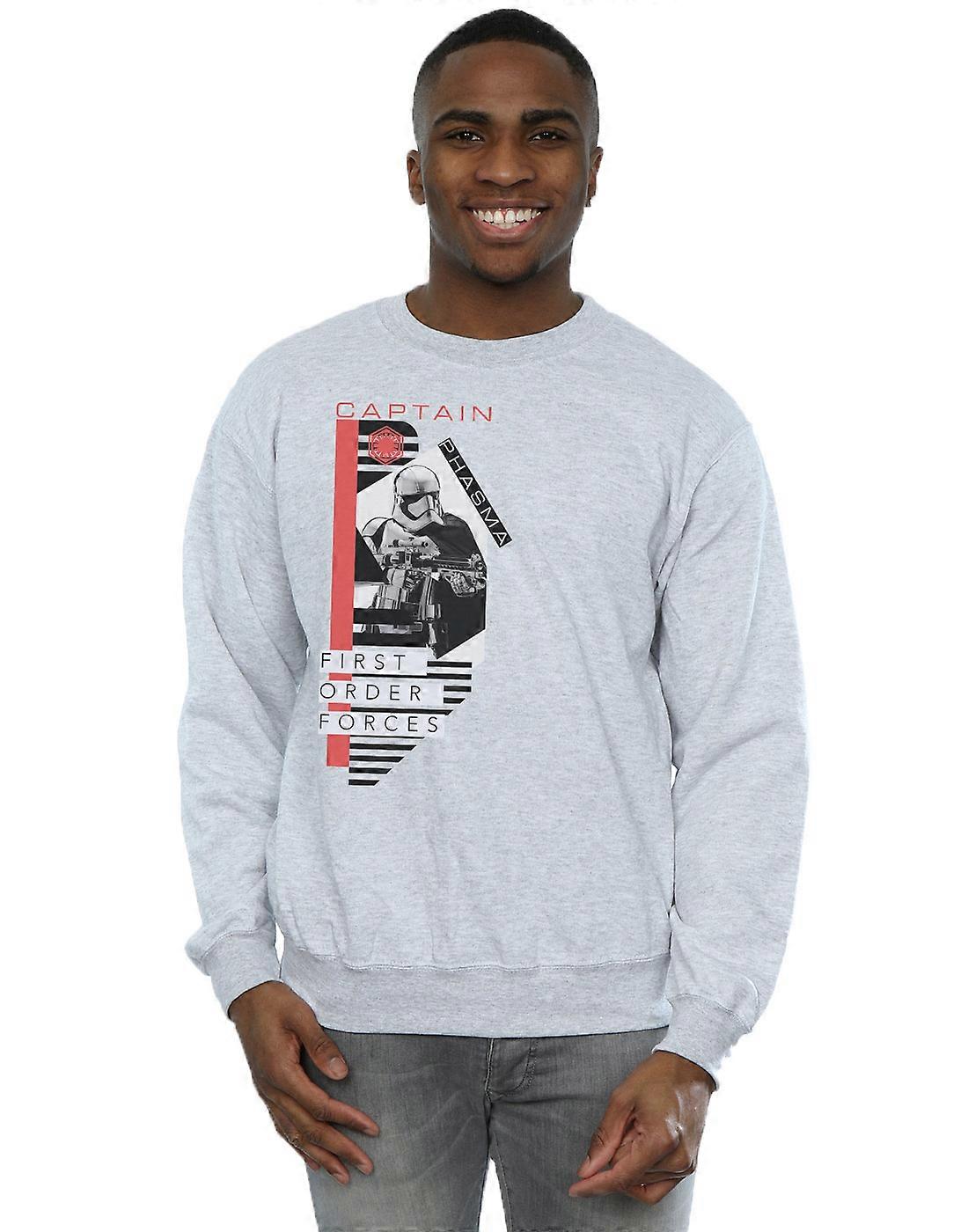 스타워즈 남성용 라스트 제다이 캡틴 파스마 스웨트셔츠