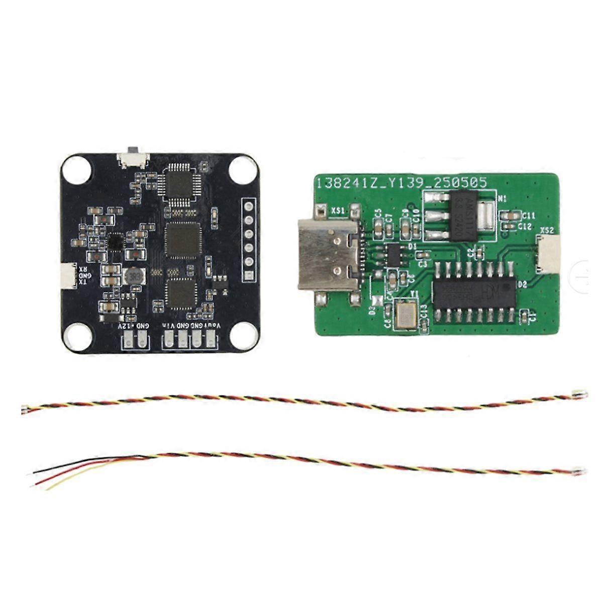2 in 1 FPV Video Scrambler Analog Video Encryption and Decryption Board with USB to UART Module