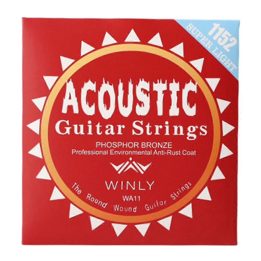 Acoustic Guitar Strings Steel Core Phosphor Bronze Strings Classical Guitar Strings for Guitar Professionals