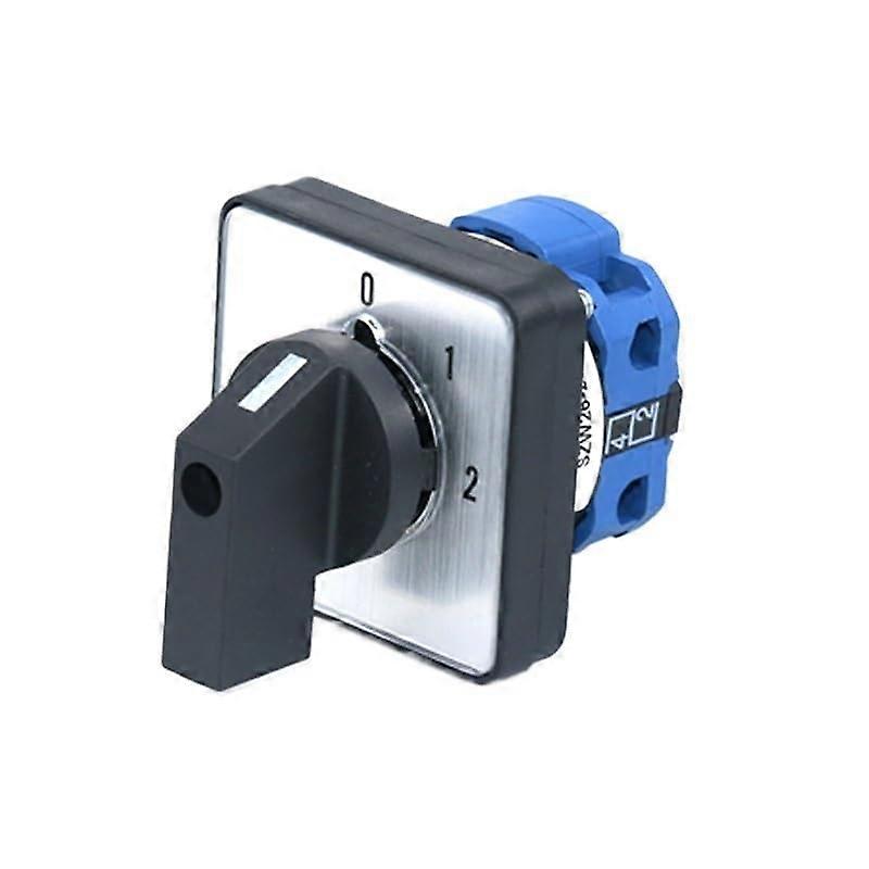 20A 660V Rotary Cam Selector Switch LW2620 One Pole Four Terminals Panel Mount