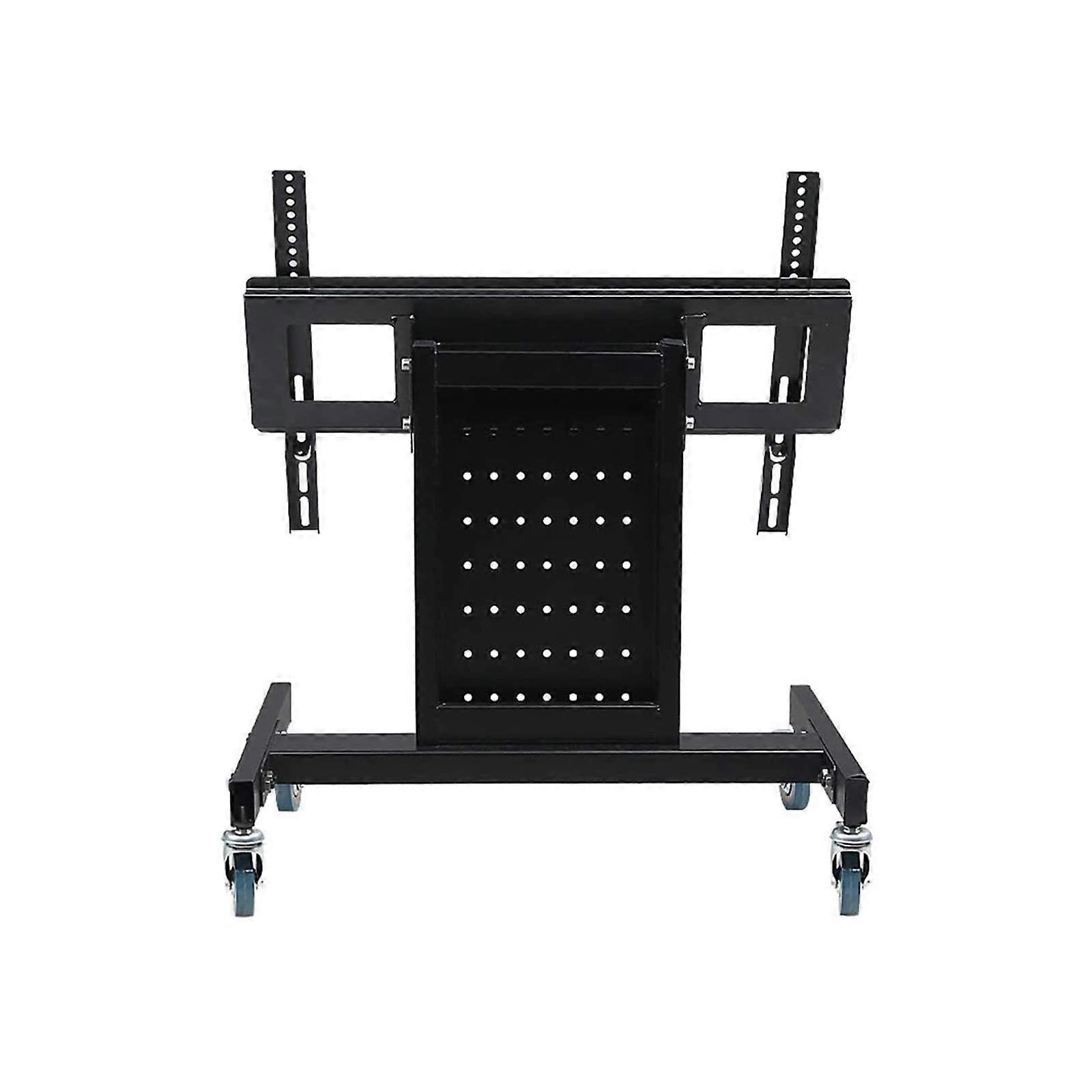Universal TV Stand with Wide Compatibility and Cable Management for Flat Screen Displays Ref:1543