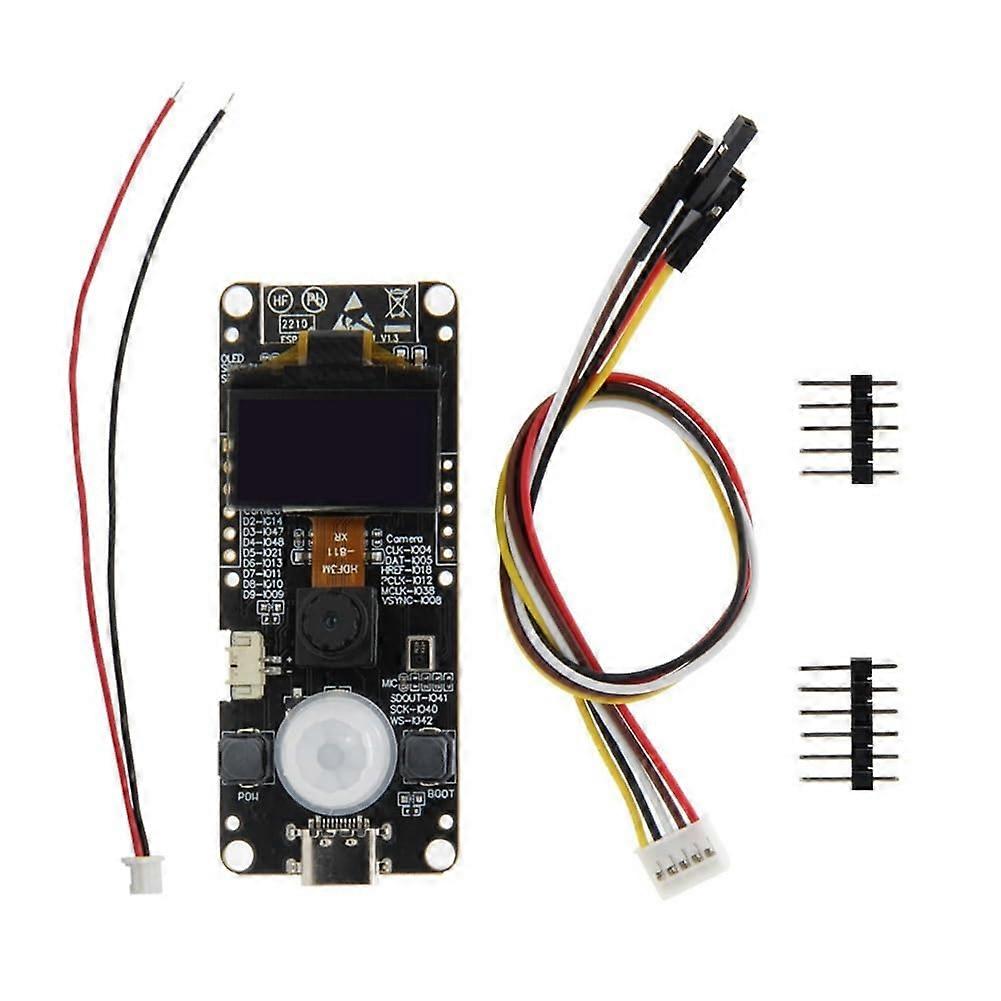 ESP32S3 Development Board WiFi Bluetooth HD Camera OLED Display DualCore for IoT Projects