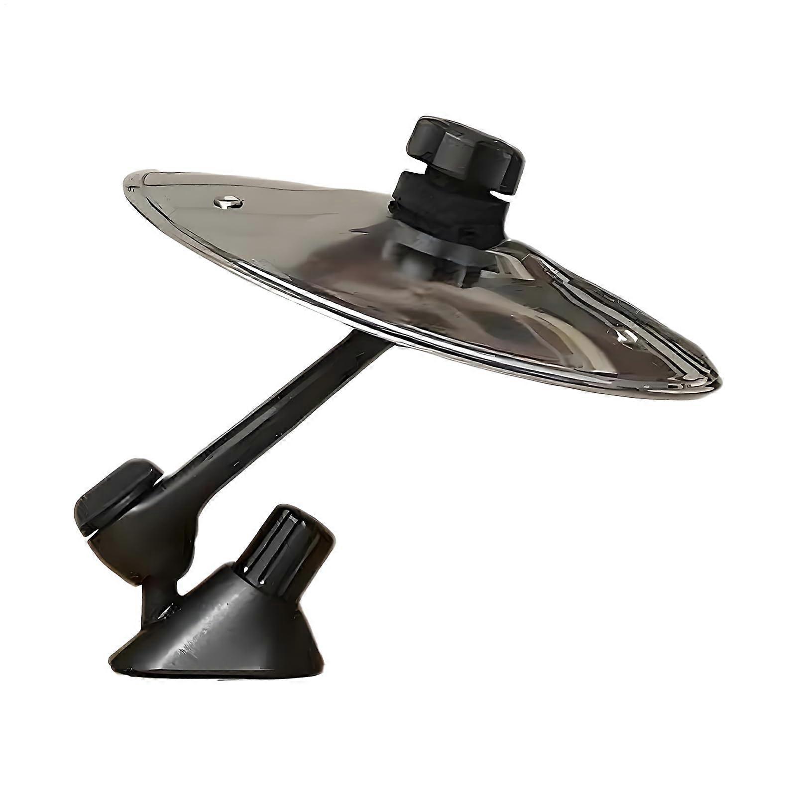 Car Cymbals with Interactive Rhythm Sync, Stainless Steel Crash, Secure MultiAngle Mount for Car