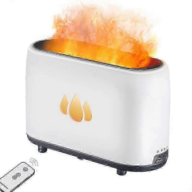 2025 Simulation Flame Aroma Diffuser with Atmosphere Light - FFY