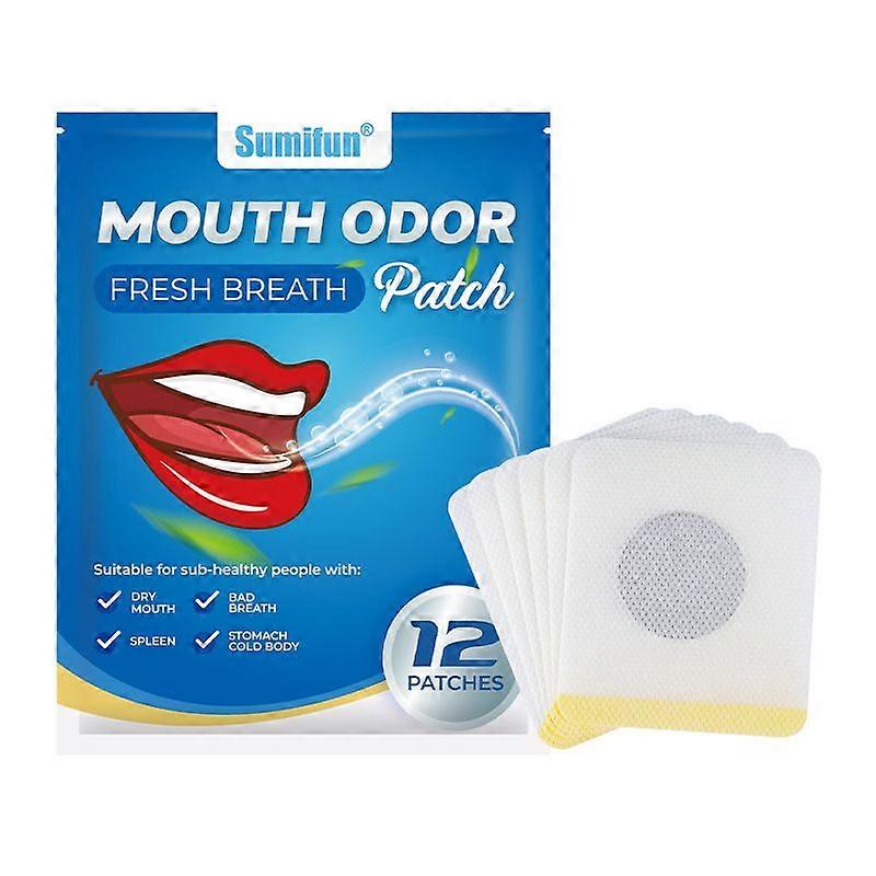 Bad Breath Relief Patch Dry Mouth Relief Patch Fresh Breath Patch