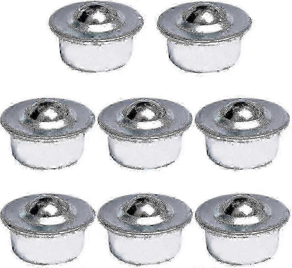8 Universal Ball Bearing Casters Set with Ball Transfer