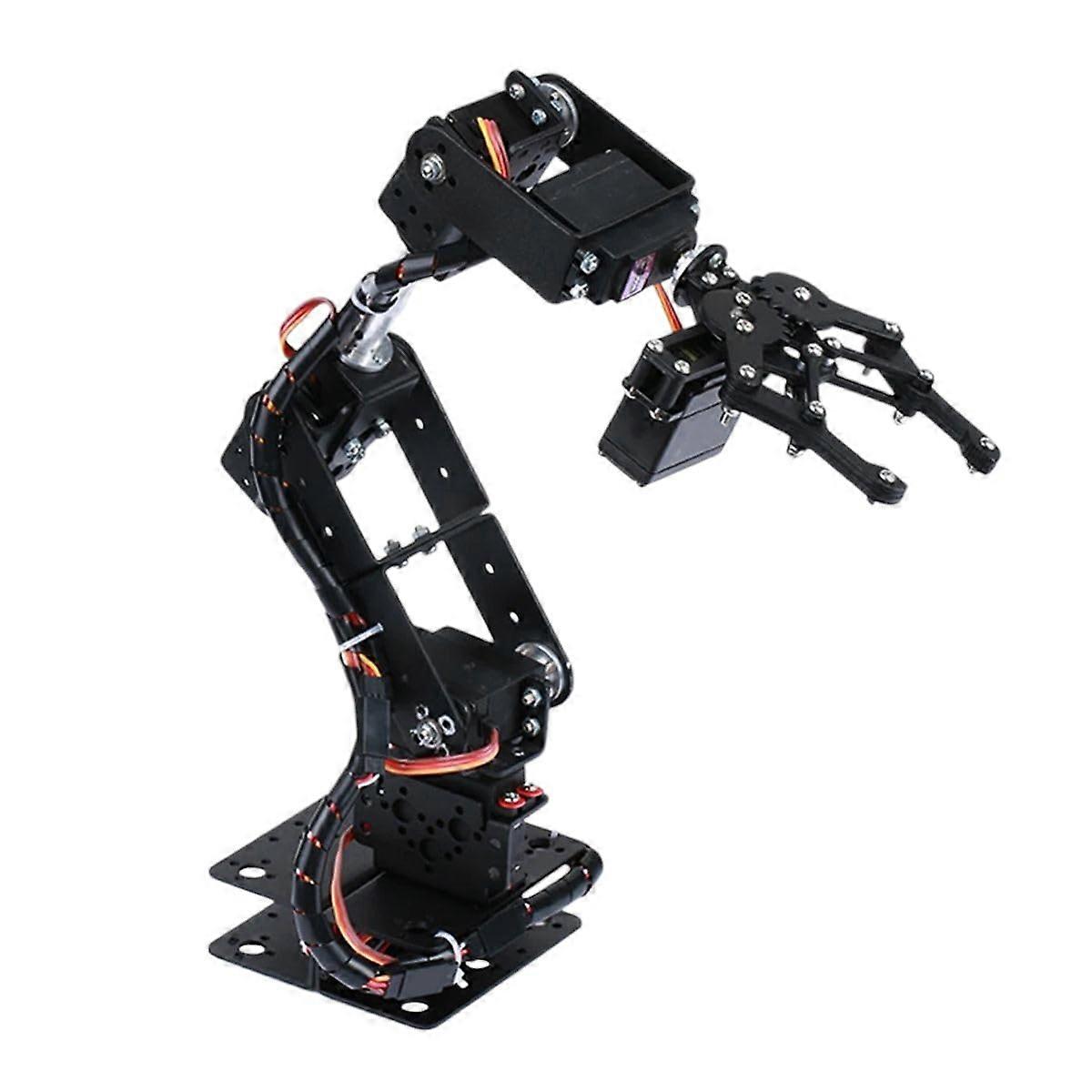Robotic Arm Kit 6DOF Precision Control DIY Assembly Open Source Programming for Projects